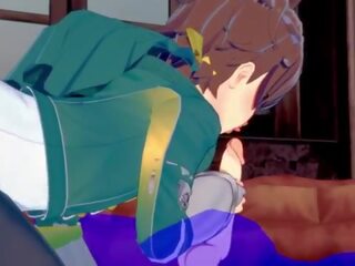 Konosuba yaoi - kazuma broche com ejaculações em sua boca - japonesa asiática mangá anime jogo adulto vídeo homossexual