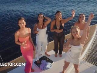Lifeselector - hot to trot bachelorette party babes at sea