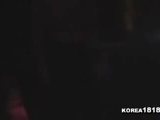 Beguiling korealainen hostess fondled, vapaa korea 1818 seksi klipsi elokuva b8
